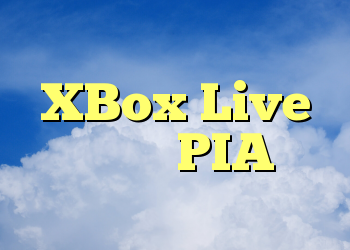 XBox Live بیش از PIA