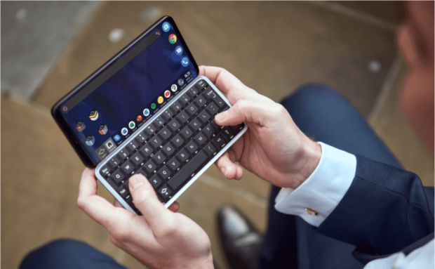 تلفن هوشمند 5G با اندروید ، لینوکس و صفحه کلید فیزیکی